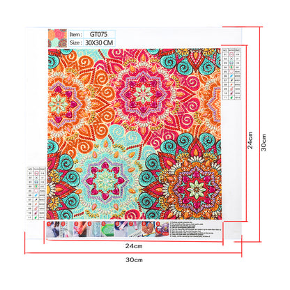 Datura - Special Shaped Drill Diamond Paiting 30*30CM