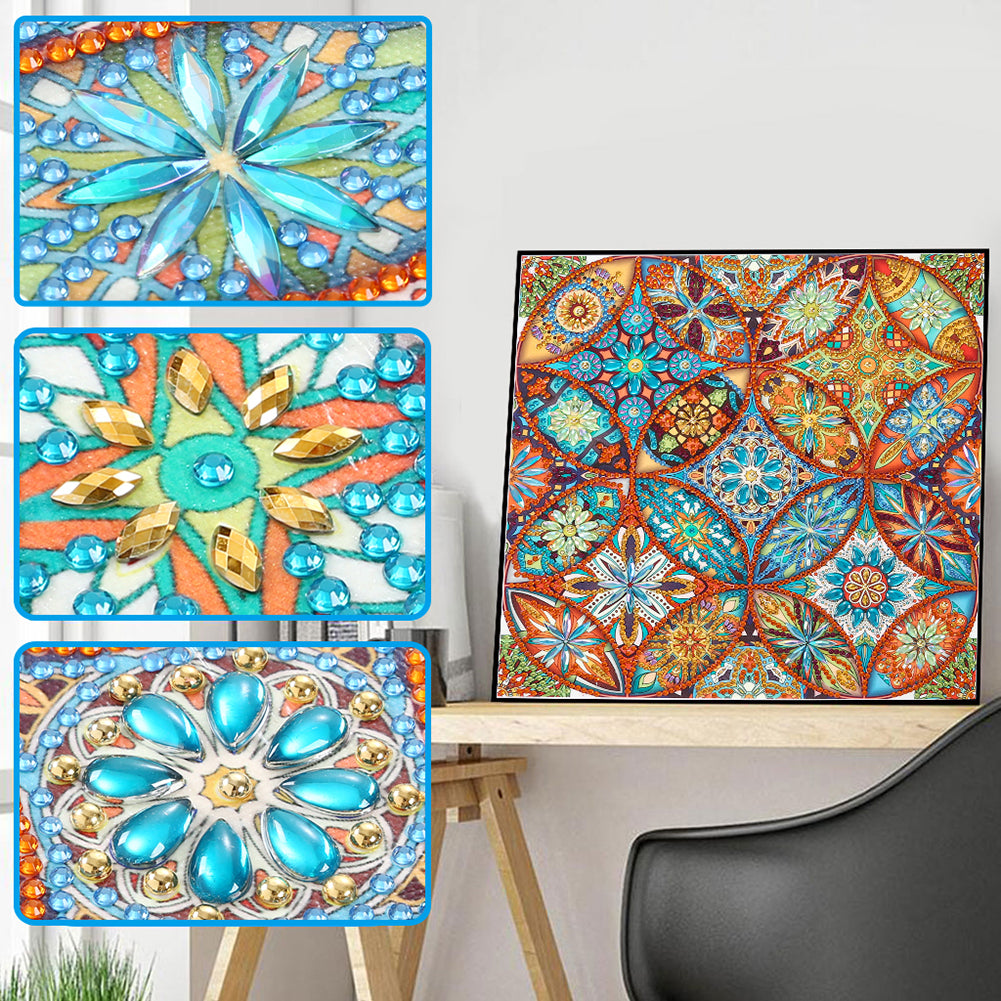 Abstract Pattern - Special Shaped Drill Diamond Paiting 30*30CM