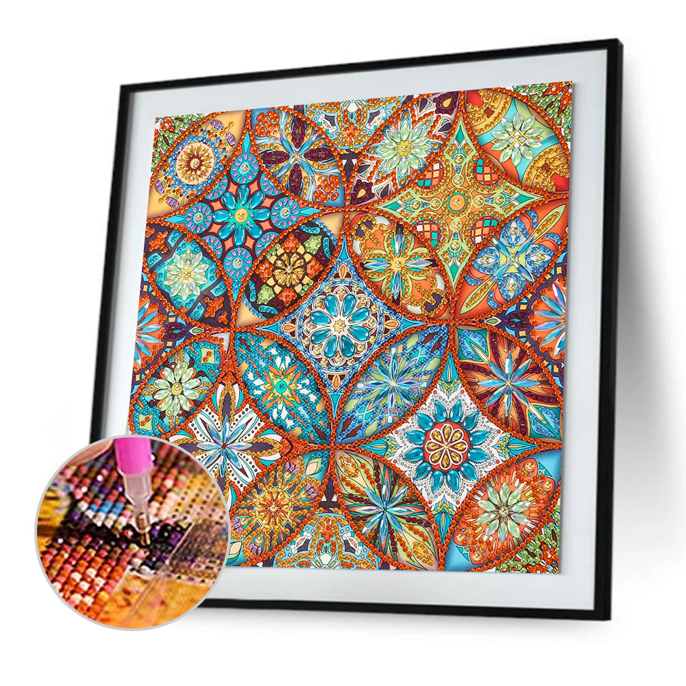 Abstract Pattern - Special Shaped Drill Diamond Paiting 30*30CM