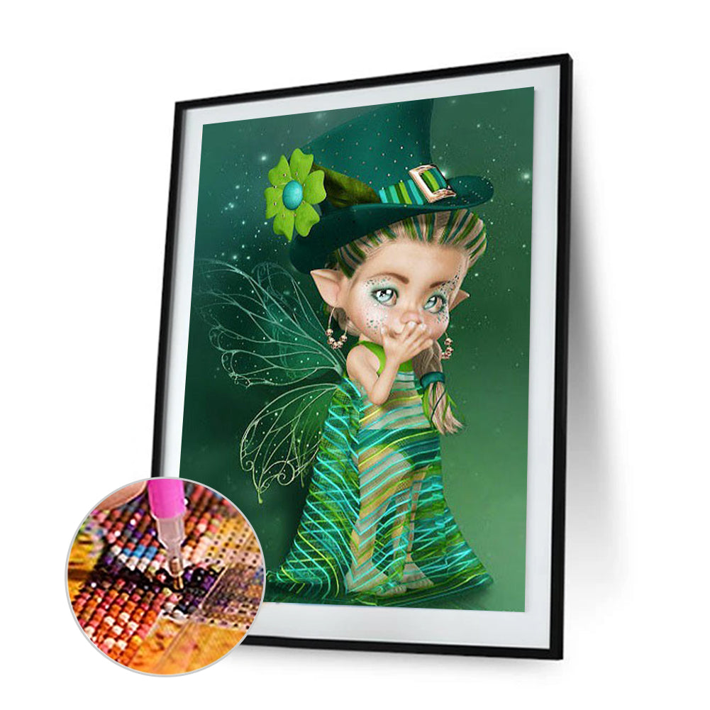 Lovely Doll - Full Round Drill Diamond Painting 30*40CM