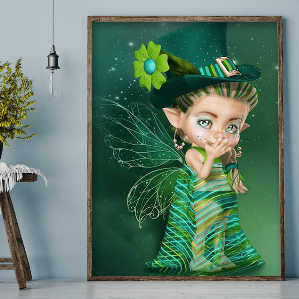 Lovely Doll - Full Round Drill Diamond Painting 30*40CM