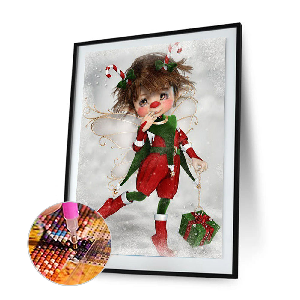 Lovely Doll - Full Round Drill Diamond Painting 30*40CM