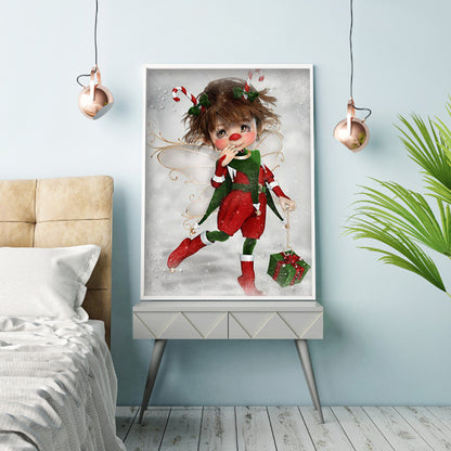 Lovely Doll - Full Round Drill Diamond Painting 30*40CM