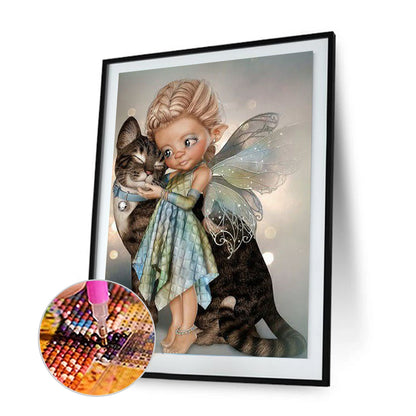 Lovely Doll - Full Round Drill Diamond Painting 30*40CM