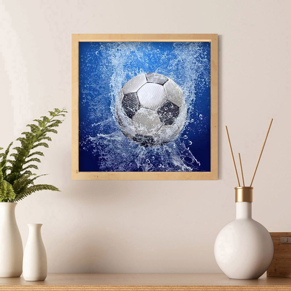 Football - Full Round Drill Diamond Painting 30*30CM