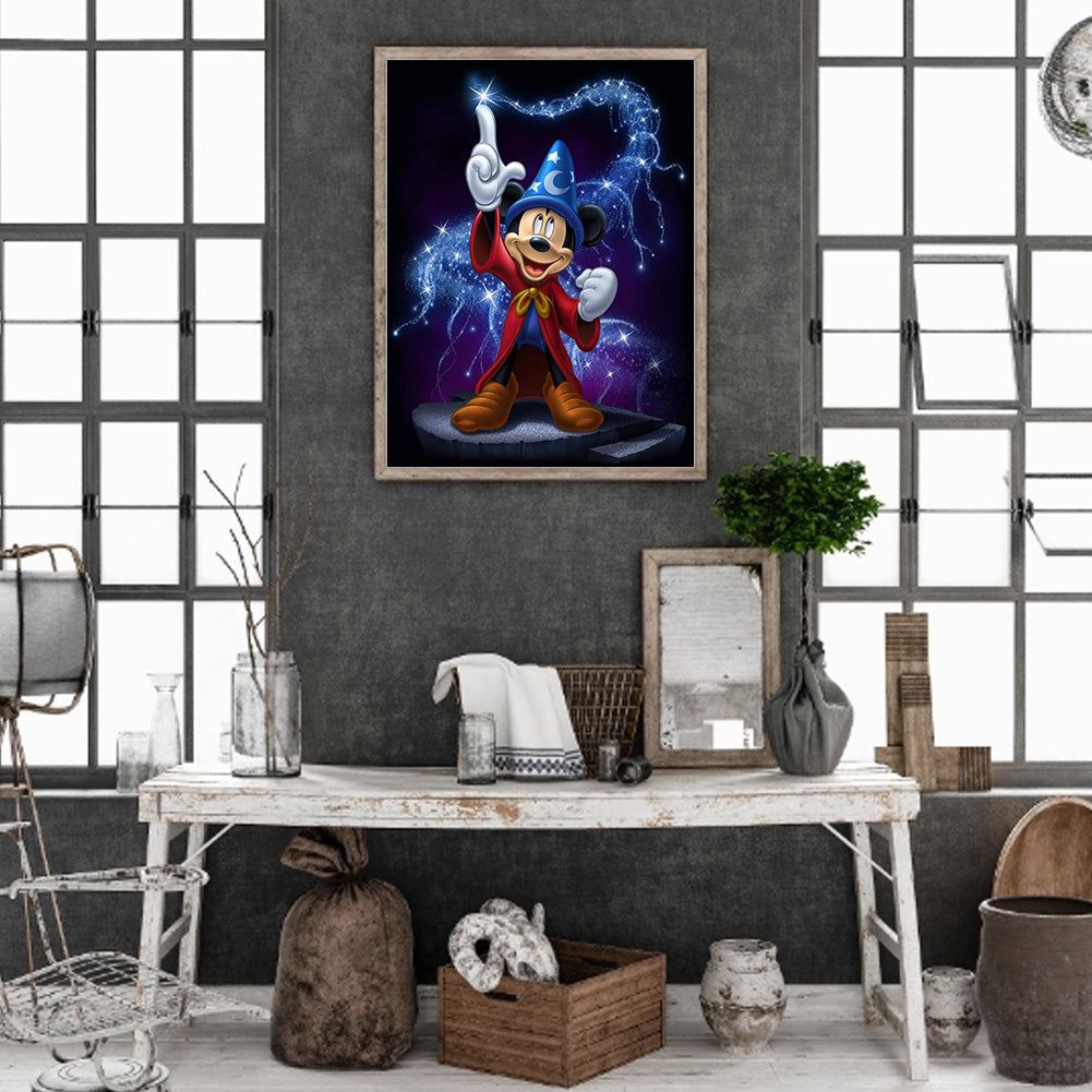 Cartoon Mouse - Full Round Drill Diamond Painting 30*40CM