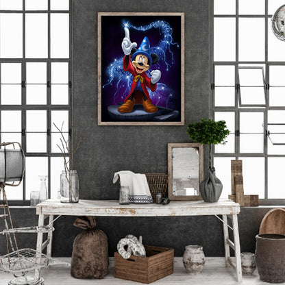 Cartoon Mouse - Full Round Drill Diamond Painting 30*40CM