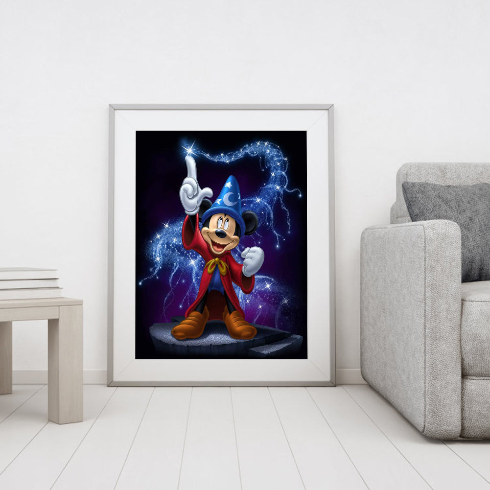 Cartoon Mouse - Full Round Drill Diamond Painting 30*40CM