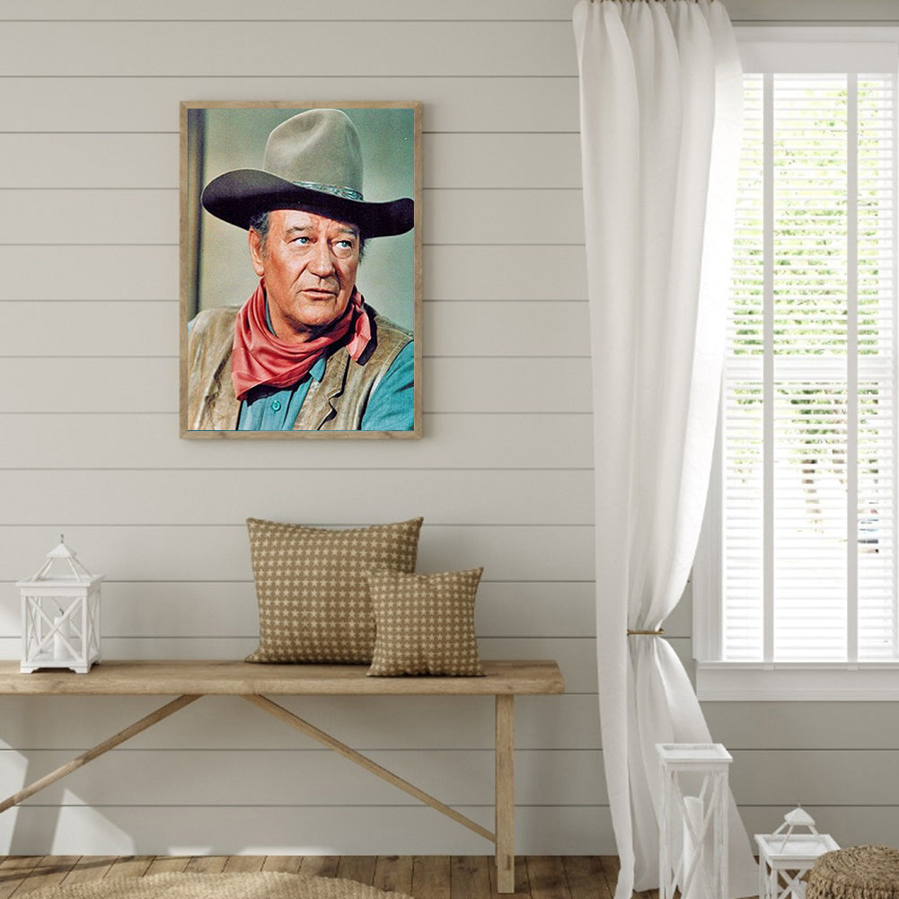 Western Cowboy - Full Square Drill Diamond Painting 30*40CM