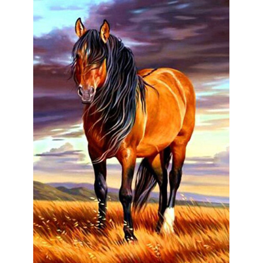 Horse - Full Square Drill Diamond Painting 30*40CM