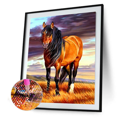 Horse - Full Square Drill Diamond Painting 30*40CM