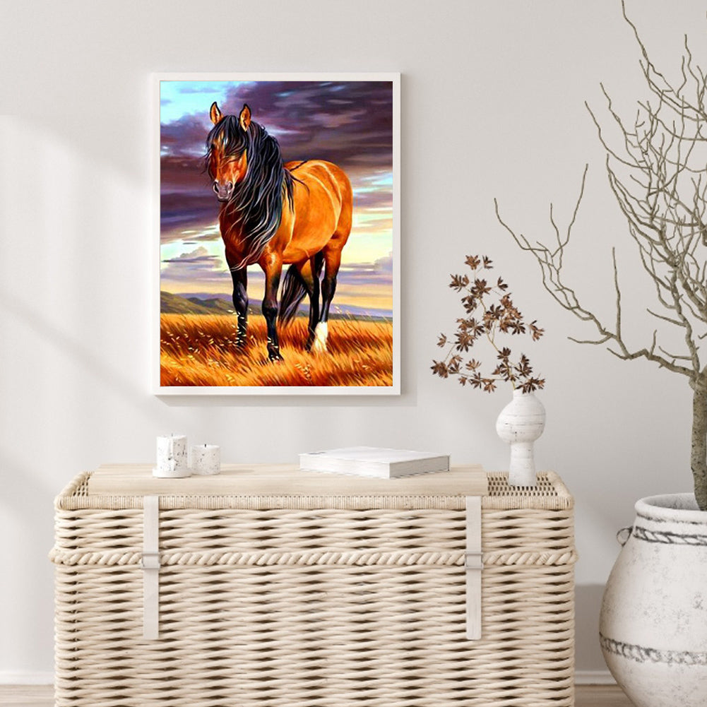 Horse - Full Square Drill Diamond Painting 30*40CM