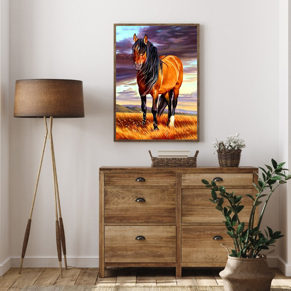 Horse - Full Square Drill Diamond Painting 30*40CM