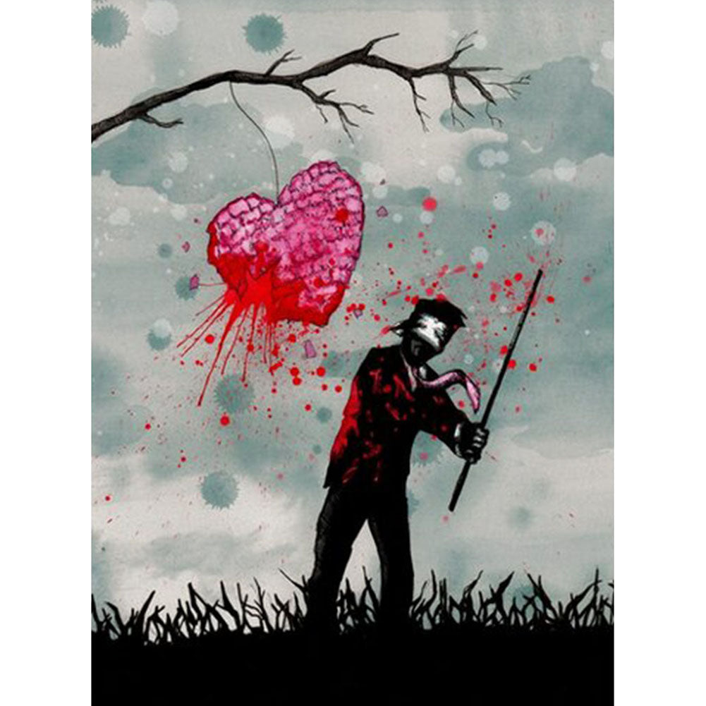 Boy - Full Round Drill Diamond Painting 30*40CM