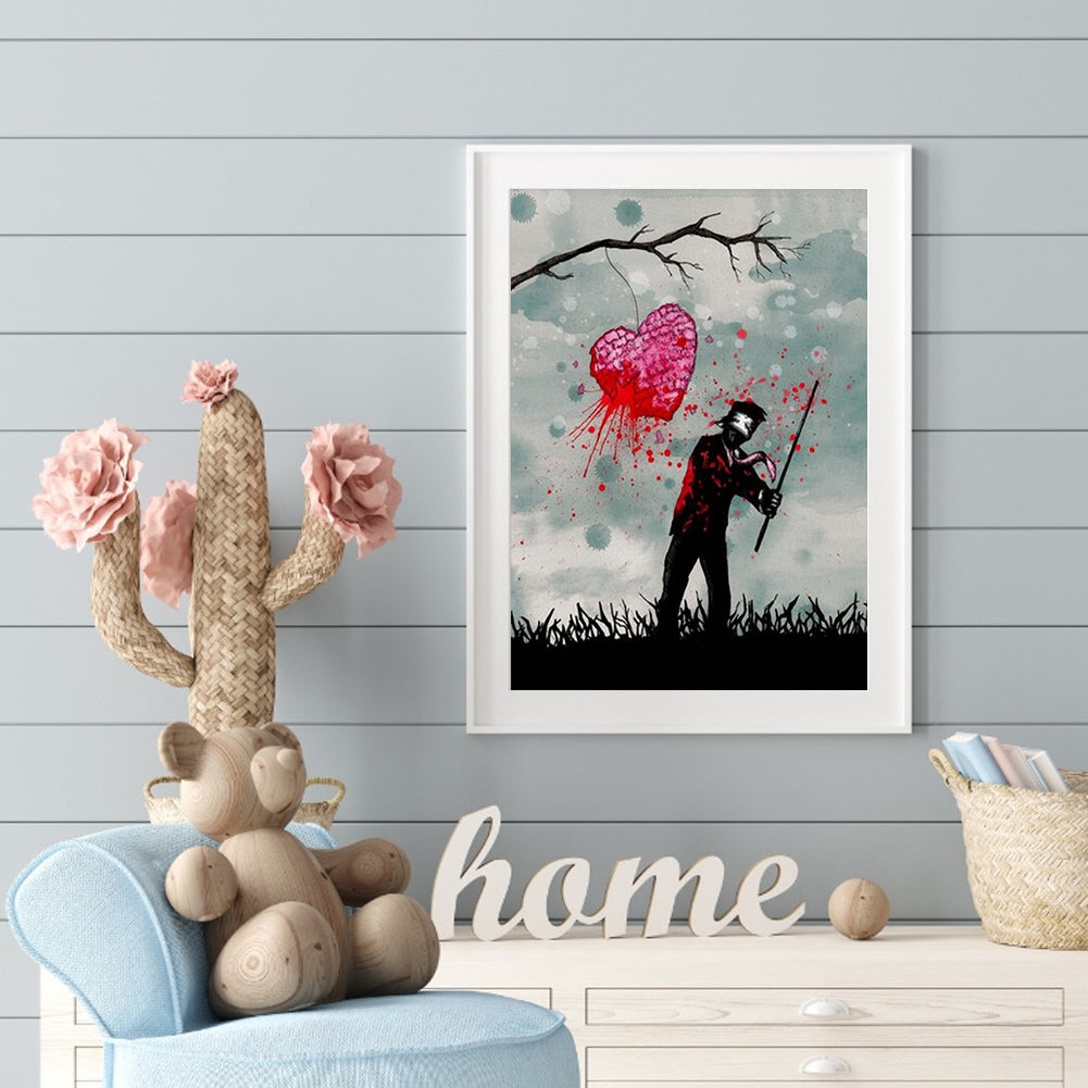 Boy - Full Round Drill Diamond Painting 30*40CM