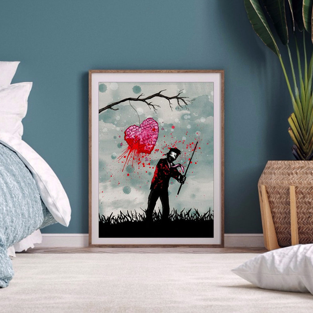 Boy - Full Round Drill Diamond Painting 30*40CM