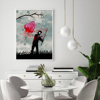 Boy - Full Round Drill Diamond Painting 30*40CM