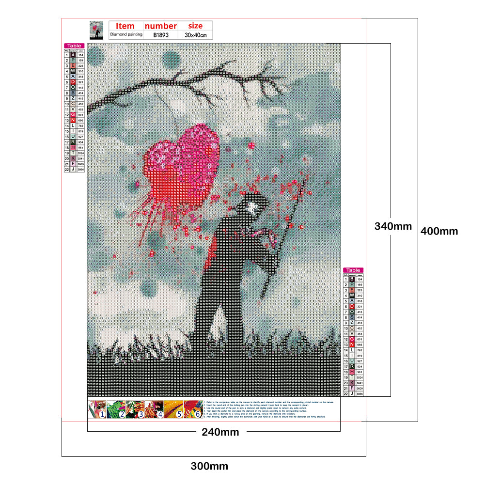 Boy - Full Round Drill Diamond Painting 30*40CM