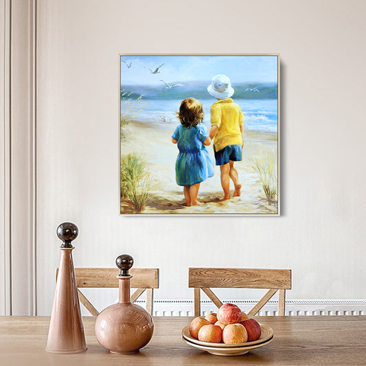 Back View - Full Round Drill Diamond Painting 30*30CM