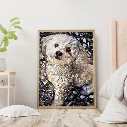 Dog - Full Round Drill Diamond Painting 30*40CM