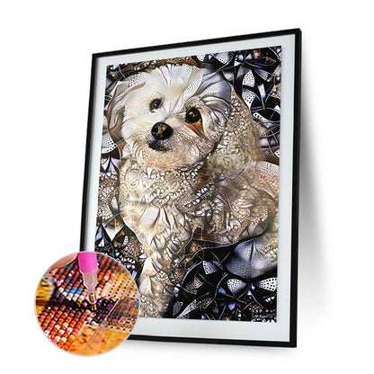 Dog - Full Round Drill Diamond Painting 30*40CM