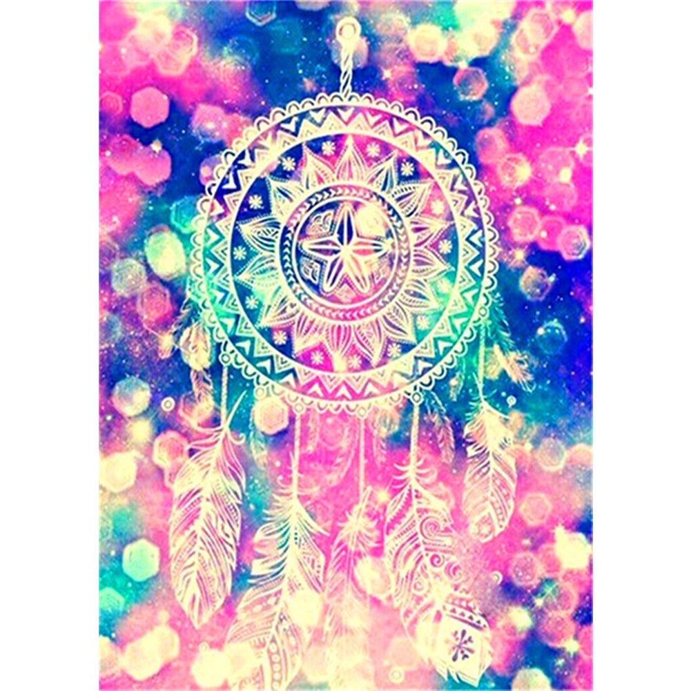 Dreamcatcher - Full Round Drill Diamond Painting 30*40CM