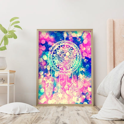 Dreamcatcher - Full Round Drill Diamond Painting 30*40CM