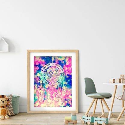 Dreamcatcher - Full Round Drill Diamond Painting 30*40CM