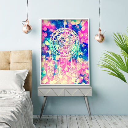 Dreamcatcher - Full Round Drill Diamond Painting 30*40CM