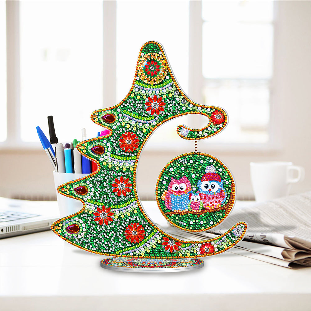 DIY Diamond Painting Special-Shaped Home Desk Table Decor Christmas Craft