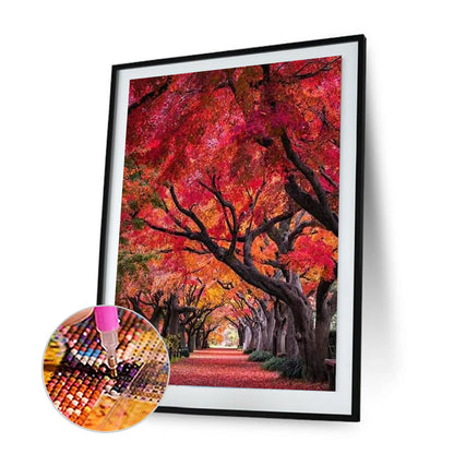 Tree - Full Round Drill Diamond Painting 30*40CM