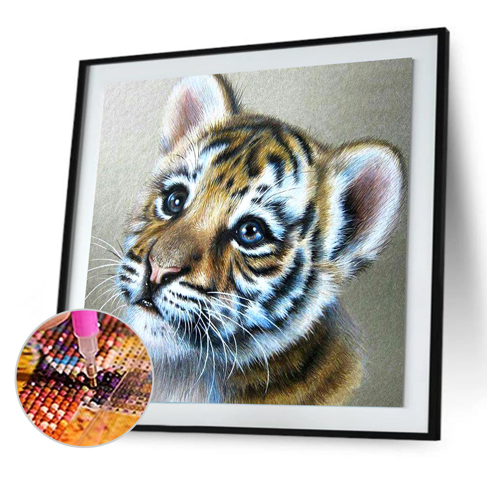 Tiger - Full Square Drill Diamond Painting 30*30CM