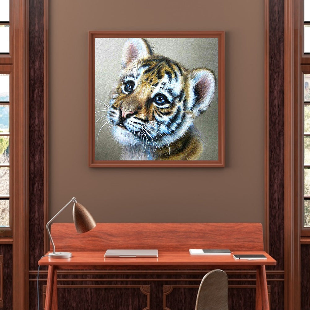 Tiger - Full Square Drill Diamond Painting 30*30CM