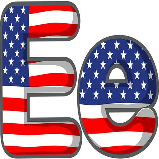 Flag - Full Round Drill Diamond Painting 30*30CM