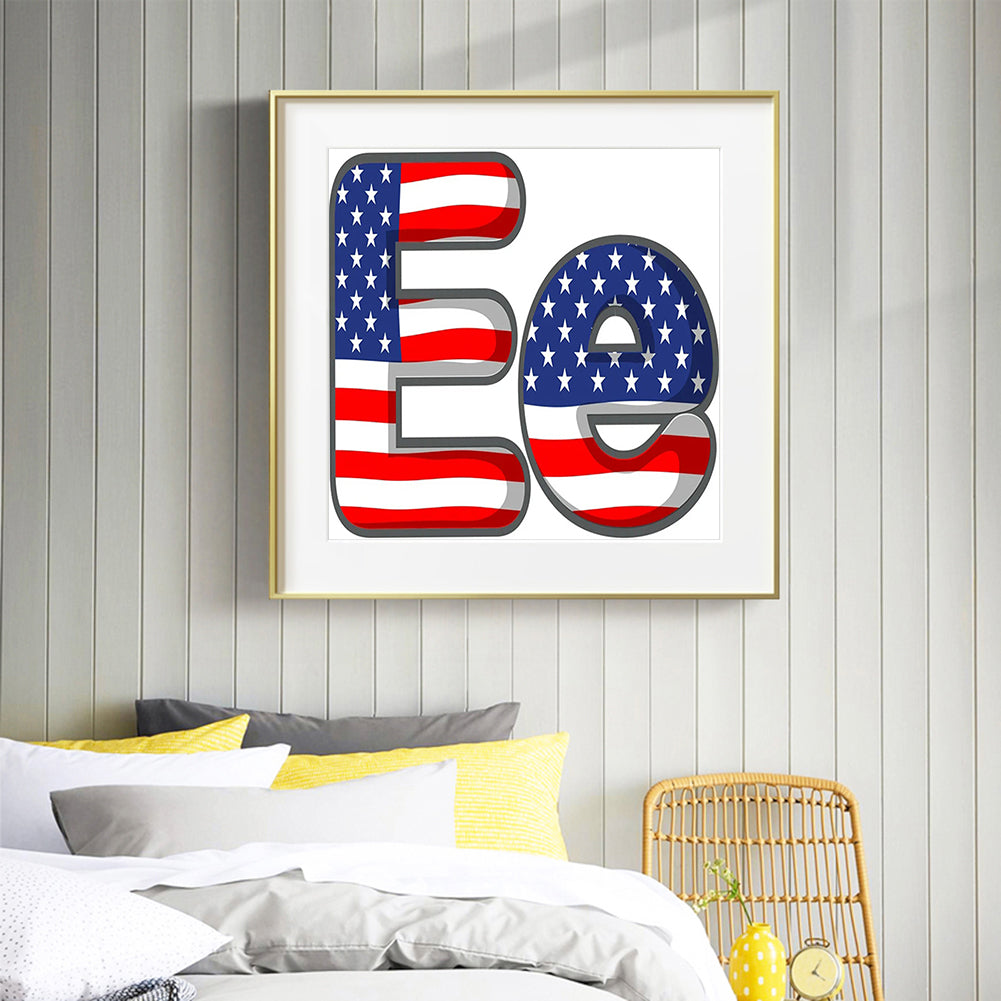 Flag - Full Round Drill Diamond Painting 30*30CM