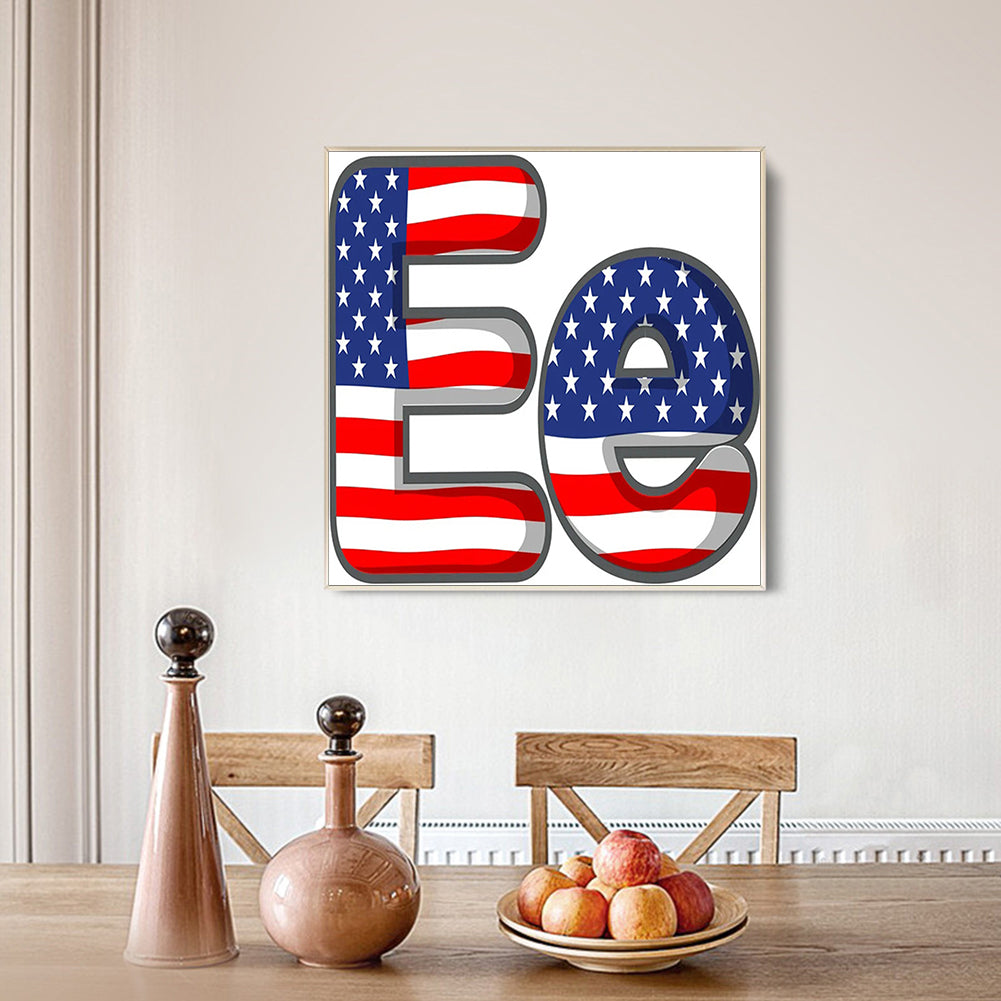Flag - Full Round Drill Diamond Painting 30*30CM