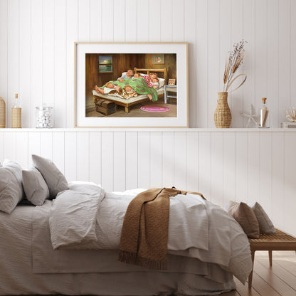 Happy Family - Full Round Drill Diamond Painting 50*40CM