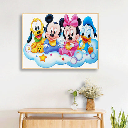 Cartoon Characters - Full Square Drill Diamond Painting 40*30CM