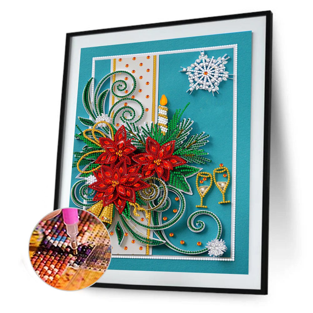 Paper Quilling - Special Shaped Drill Diamond Painting 30*40CM