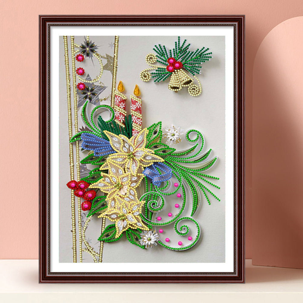 Paper Quilling - Special Shaped Drill Diamond Painting 30*40CM