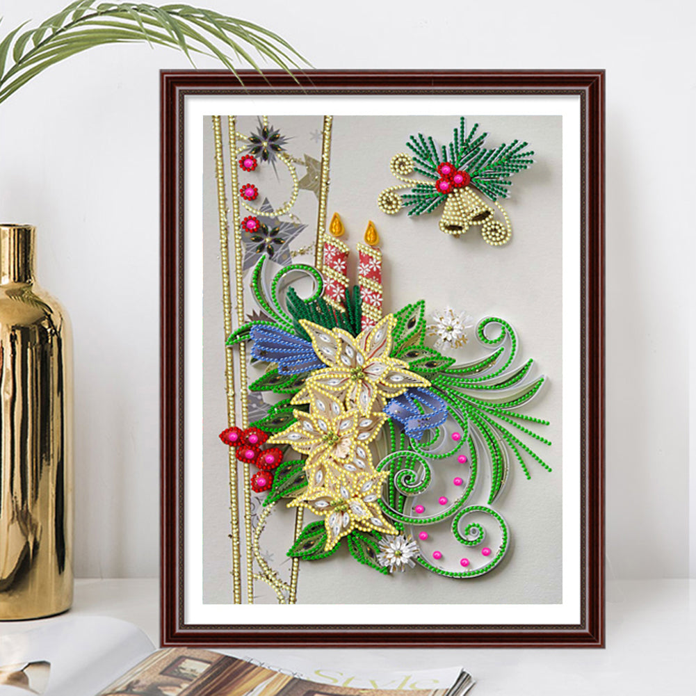 Paper Quilling - Special Shaped Drill Diamond Painting 30*40CM