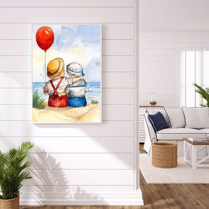 Child - Full Round Drill Diamond Painting 30*40CM