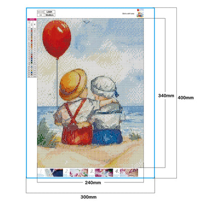 Child - Full Round Drill Diamond Painting 30*40CM