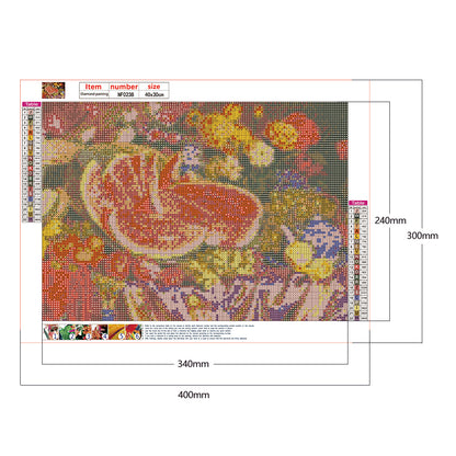 Fresh Fruits - Full Square Drill Diamond Painting 40*30CM