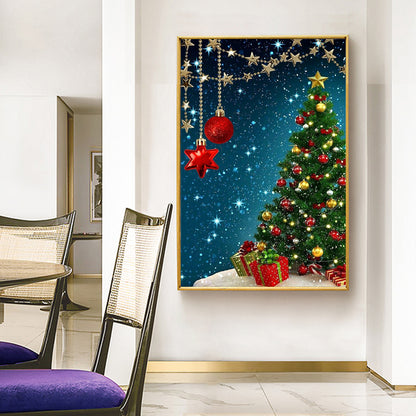 Christmas Tree - Full Round Drill Diamond Painting 45*70CM