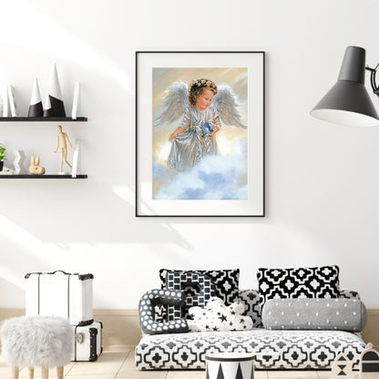 Angel Baby - Full Round Drill Diamond Painting 30*40CM