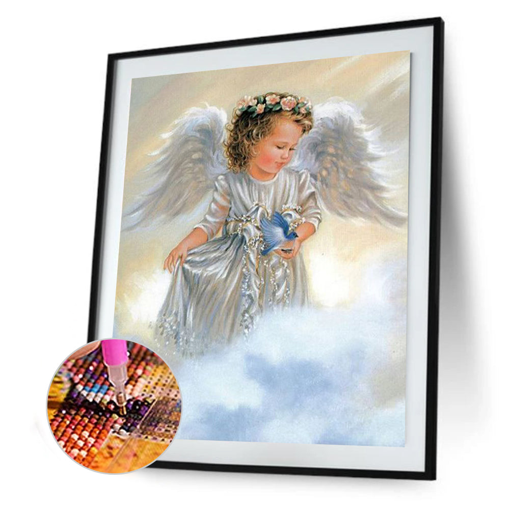 Angel Baby - Full Round Drill Diamond Painting 30*40CM