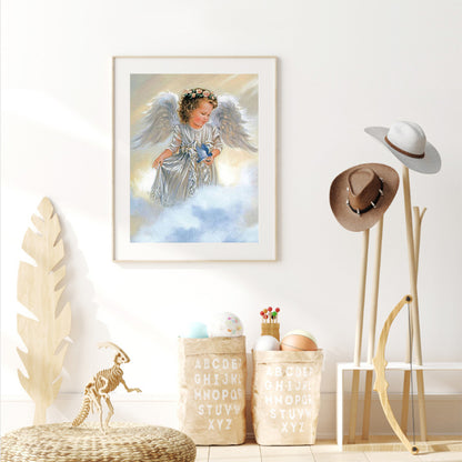 Angel Baby - Full Round Drill Diamond Painting 30*40CM