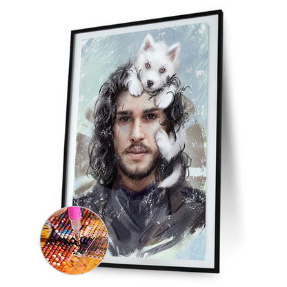 Game of Thrones - Full Round Drill Diamond Painting 40*60CM