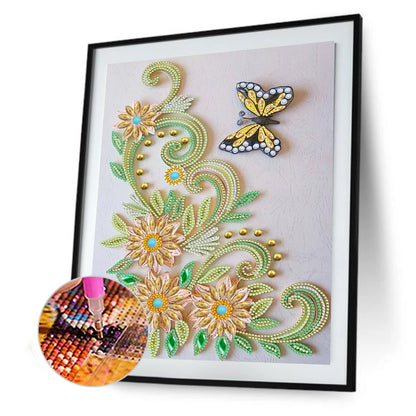 Paper Quilling - Special Shaped Drill Diamond Painting 30*40CM